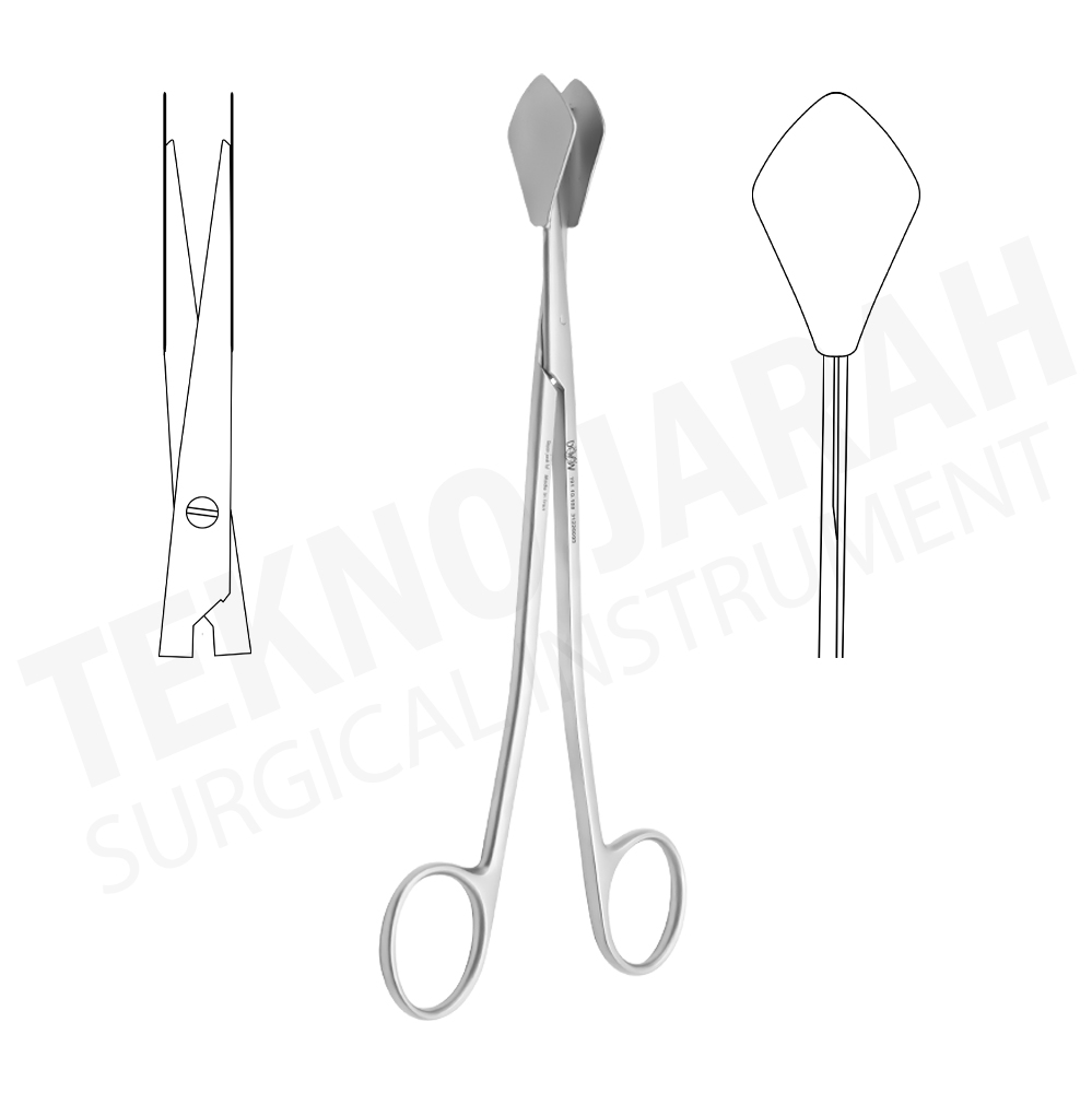 قیچی لیفت جانیس دایسکتور dayan 18cm