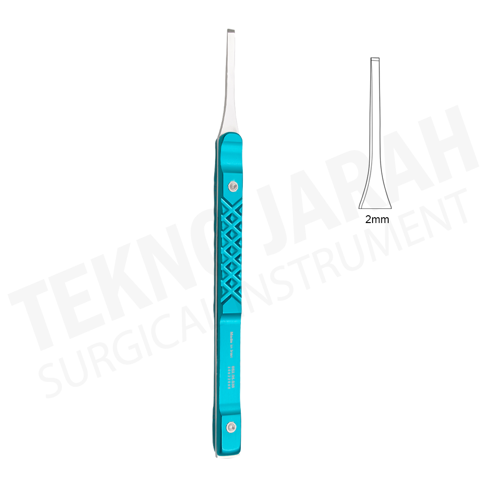 osteotome-external-handle-flat-plus-2mm-dayan استئوتوم اکسترنال هندل فلت پلاس 2 میلی متر dayan